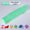 100-Piece Chenille Stem Pipe Cleaners for Crafts & Decor