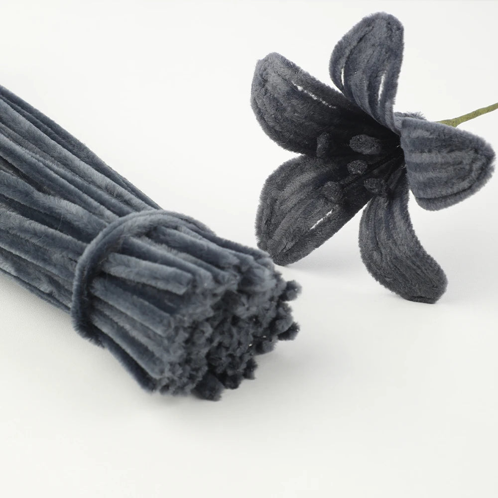 Chenille Pipe Cleaners for Crafts – 100 Pack