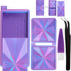 Stackable Diamond Painting Organizer Tray with Tweezers & Brush