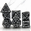 Premium Metal Polyhedral Dice Set – 7 Dice for D&D and RPG Games