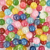 Glitter Bouncy Balls for Kids Party Favors and Prizes (Set of 10, 20, or 30)