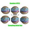 Random 4PCS of Dumpling blind box stress relief toys in various colors and packaging