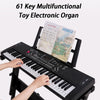 61-Key Portable Electronic Keyboard for Kids with Teaching Features