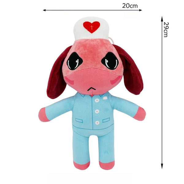 Animal Hospital Plush Toy Set – Soft Stuffed Animal Dolls for Collectors & Fans