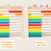 Wooden Rainbow Abacus for Early Math Learning