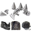 Cone Stud Rivets with Screw Backs for DIY Leather, Clothing & Accessories
