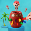Pirate Jumping Board Game — Lucky Barrel Action Game for Family Fun