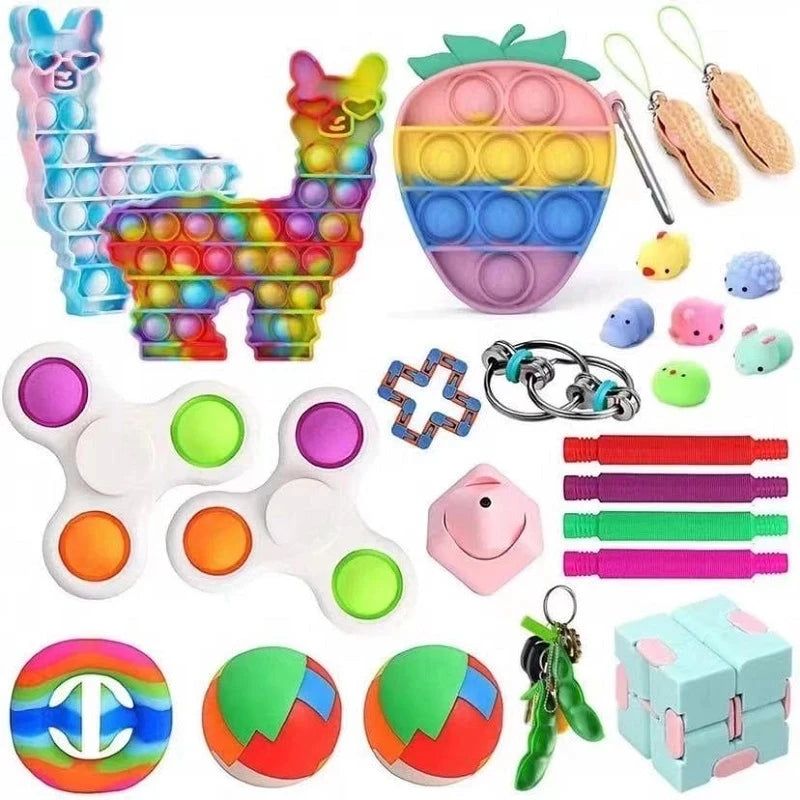 Surprise Fidget Toy Bundle – Mixed Sensory Stress Relief Set