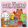 Cozy Friends Halloween Coloring Book for Adults and Teens