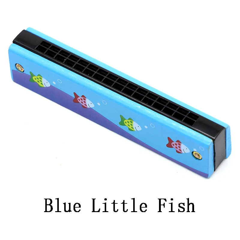Wooden Harmonica for Kids - Early Music Learning Toy