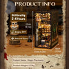Eternal Bookstore DIY Book Nook Kit with LED Lighting