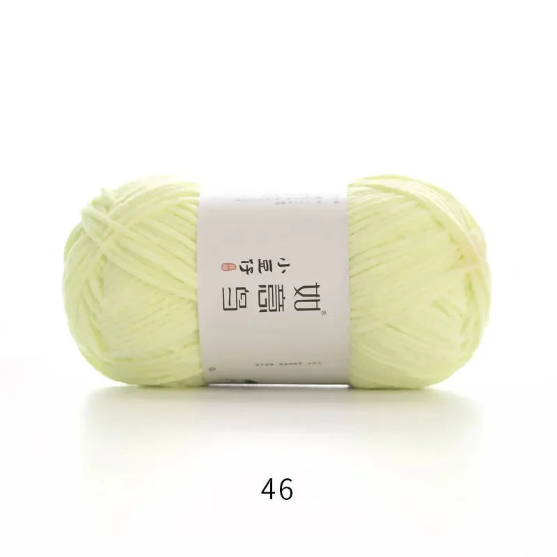 Soft Chenille Yarn for Knitting & Crochet - 50g Ball