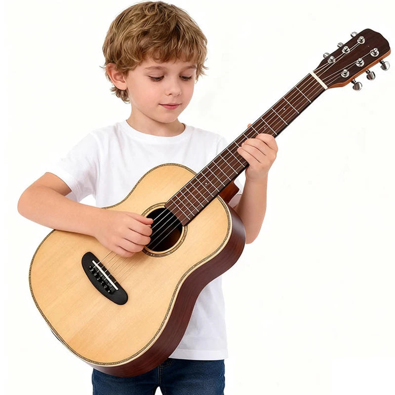 Compact 30-Inch Acoustic Guitar for Beginners and Kids