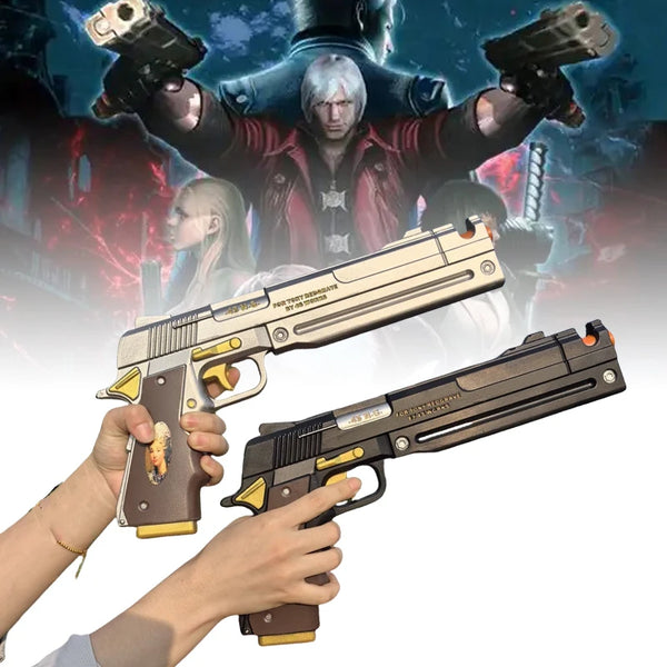 Dante Cosplay Prop Gun Set with Katana — Devil May Cry 4 Inspired