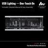 USB lighting product featuring a detailed manual and easy assembly for a 1:64 scale modular car display garage.