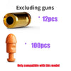 Soft Bullet Pistol with Blowback Action and Shell Ejection