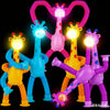 LED Giraffe Pop Tube Fidget Toys with Suction Cups (Set of 4)