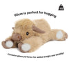 Weighted Highland Cow Plush – Soft & Cuddly Stuffed Animal