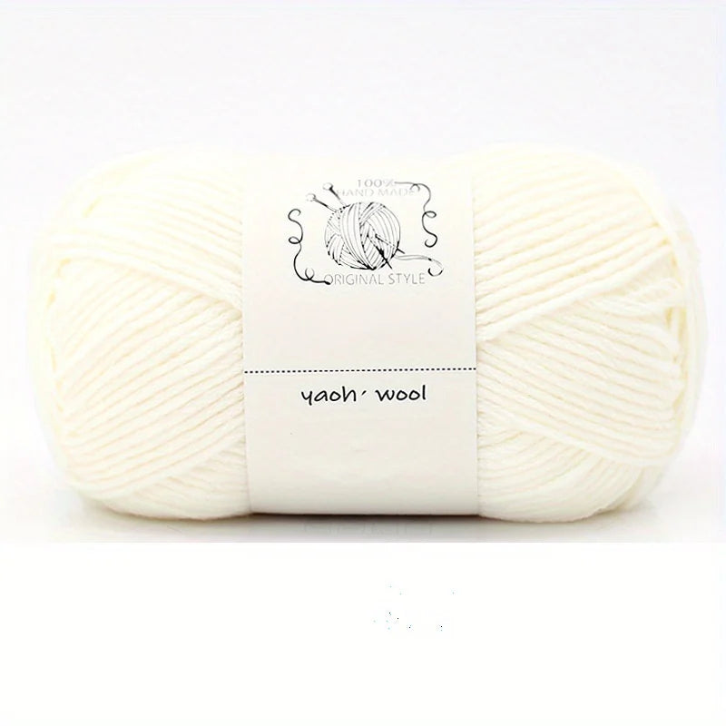 Soft Acrylic Yarn for Knitting & Crochet – 200m Skein