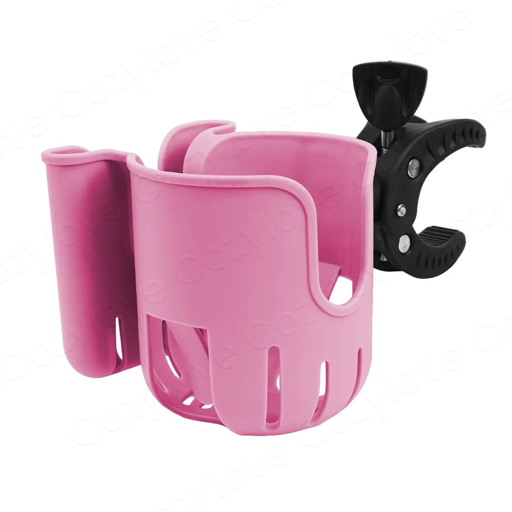 2-in-1 Stroller Cup Holder with Phone Slot