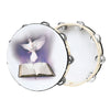 Professional Wooden Tambourine with Double Row Jingles