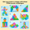 3D Logic Puzzle Building Blocks for Kids – STEM Learning & Fine Motor Skills