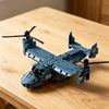 V-22 Osprey Tiltrotor Building Block Model with Working Propellers