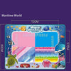 Magic Water Drawing Mat with Fluorescent Pens for Kids