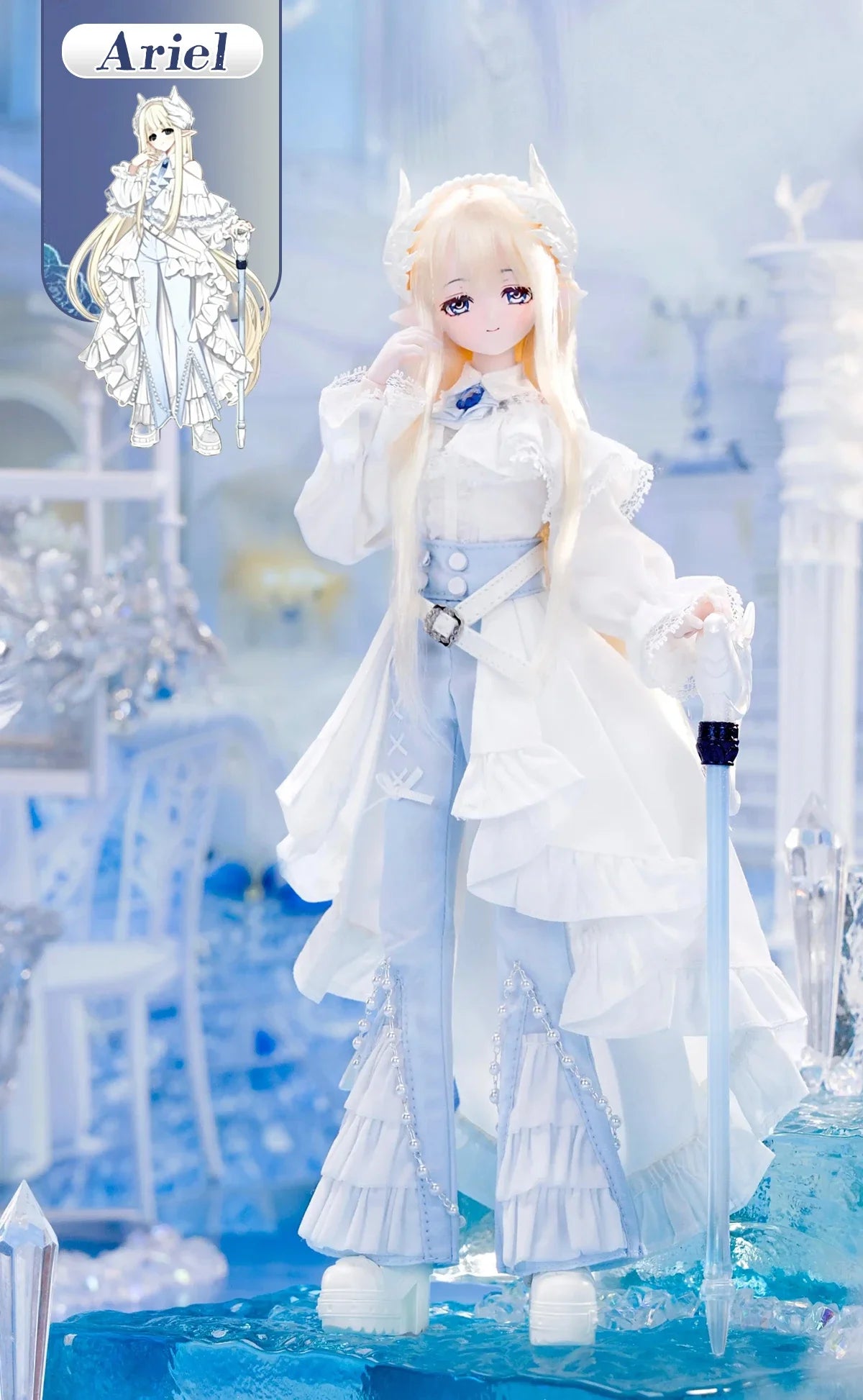 Minty Feather Mist Poetry Series 1/6 BJD Blind Box Doll