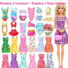 50-Piece Doll Fashion Wardrobe Set for 11.5-12 Inch Dolls