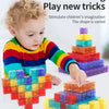Transparent Magnetic Building Cubes – STEM Learning Construction Set for Kids