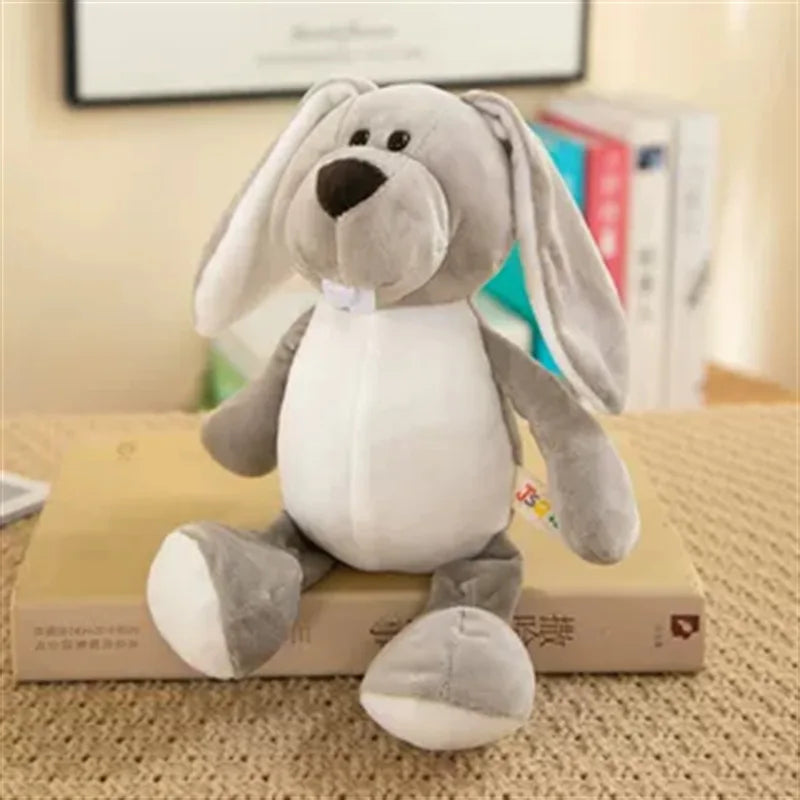 Soft Forest Animal Plush Toys Set – Lion, Elephant, Monkey & More
