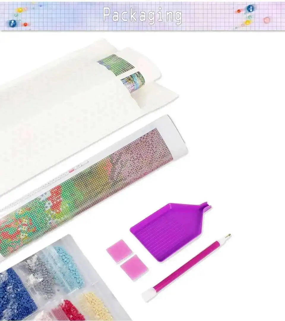 5D DIY Diamond Painting Kit - Tiger Animal Art
