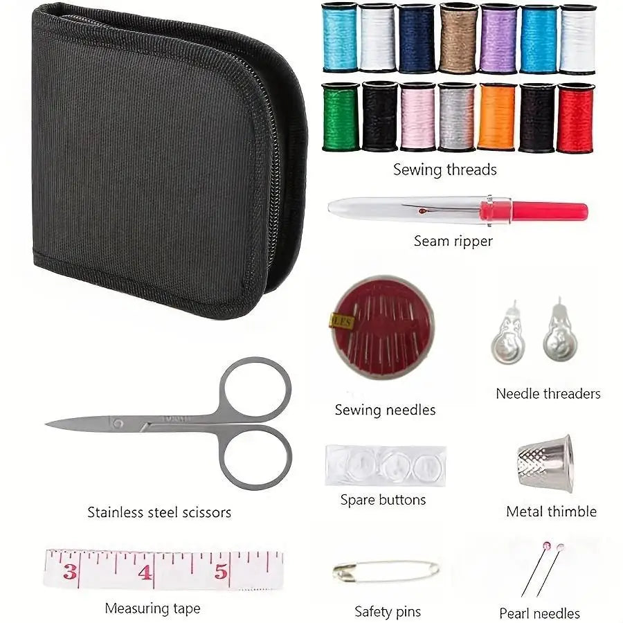 Portable Multifunctional Sewing Kit with Essentials