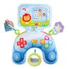 High-Contrast Tummy Time Pillow for Baby Sensory Development