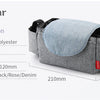 Insulated Diaper Bag with Thermal Bottle Pouch
