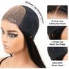 6x5 HD Transparent Lace Front Wig with Pre-Cut Glueless Design, Kinky Curly Human Hair