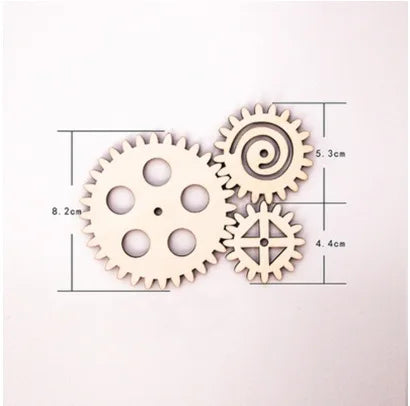 Montessori Wooden Busy Board Parts DIY Sensory Activity Set