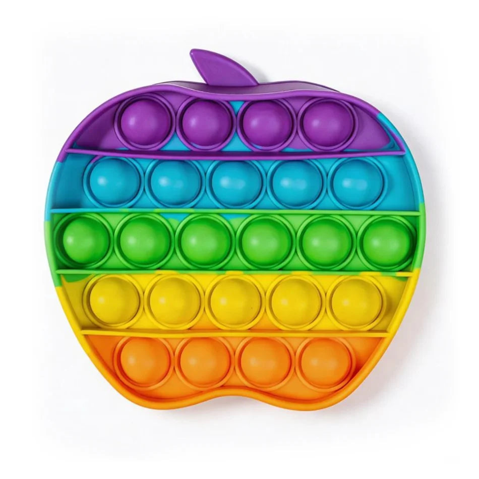 Rainbow Pop Sensory Fidget Toy for Stress Relief