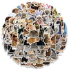 Kawaii Cat & Dog Meme Sticker Pack – Funny Decals for Laptops, Skateboards & Scrapbooks