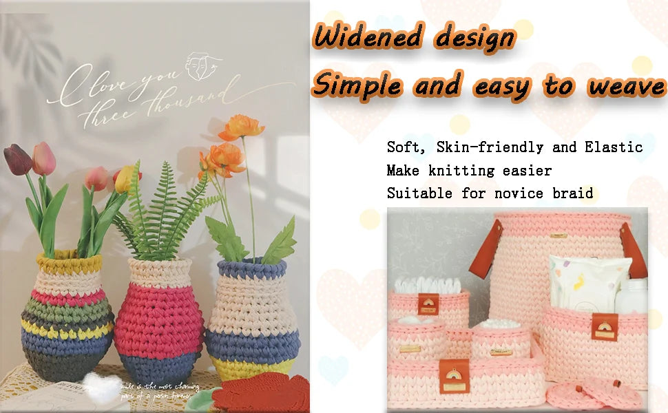 Soft Premium Polyester Yarn for Knitting & Crochet