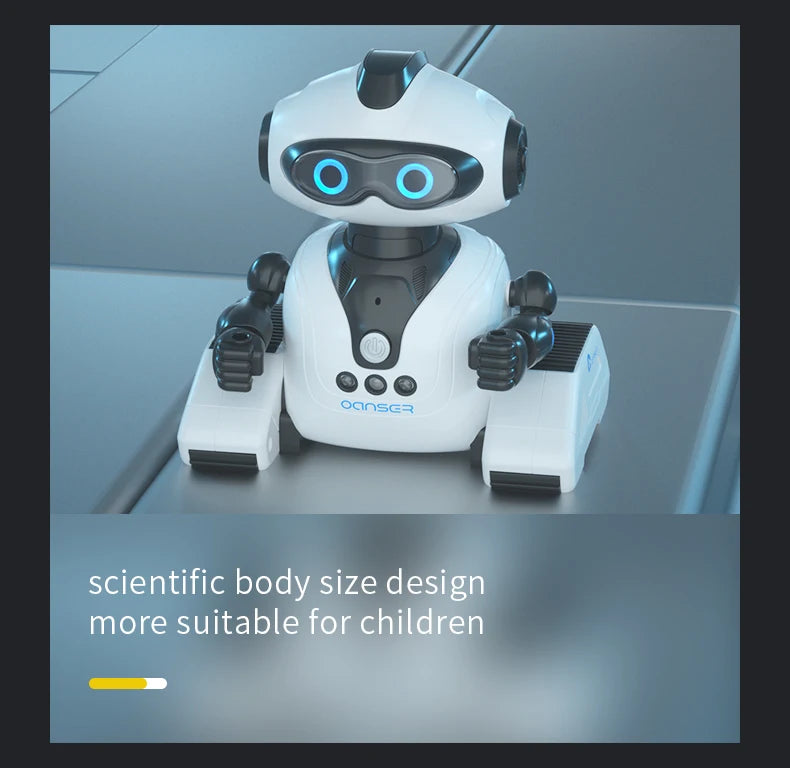 Interactive Gesture-Controlled Robot Toy with Music, Dance & Programming