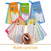 Erasable Math Practice Cards for Kids – Addition, Subtraction, Multiplication & Division