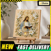 Religious Diamond Painting Kit with Frame – Jesus and Holy Mary