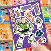 Toy Story Make a Face Sticker Set - Reusable Puzzle Stickers for Kids
