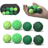 Magnetic Fidget Balls – Silicone Stress Relief Sensory Toys with 4 Textures
