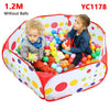 Kids' Foldable Ball Pit Play Tent with Storage Basket