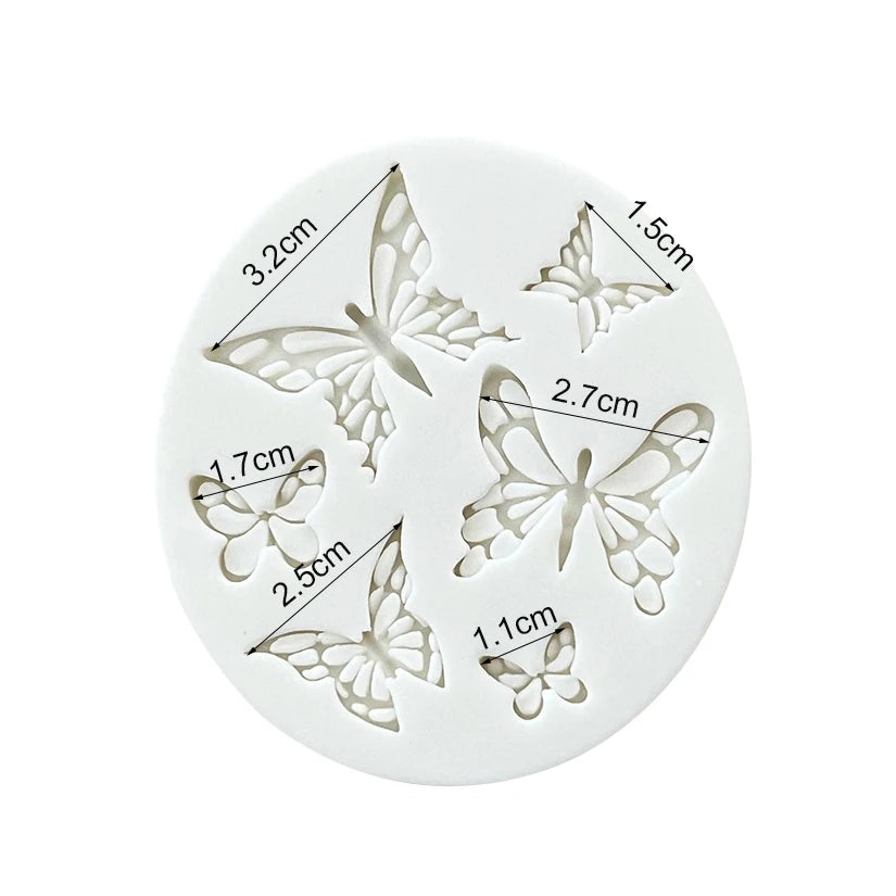 Butterfly Silicone Cake Mould for Fondant & Chocolate Decorating