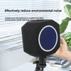 Studio Microphone Foam Isolation Shield with Pop Filter Windshield