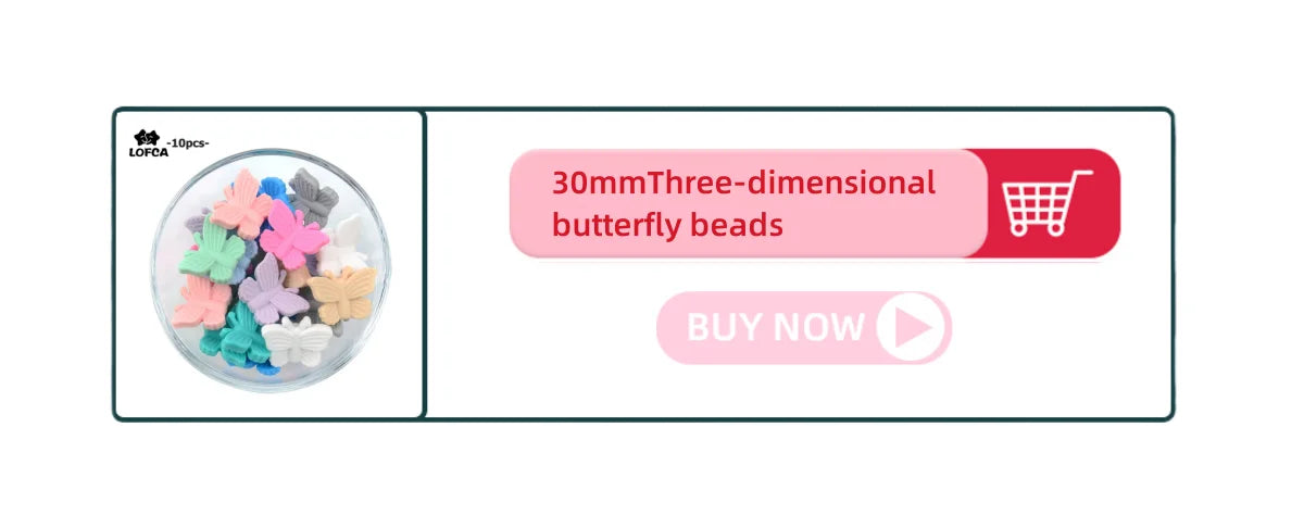 Food-Grade Silicone Beads for Jewelry Making (50-Pack)
